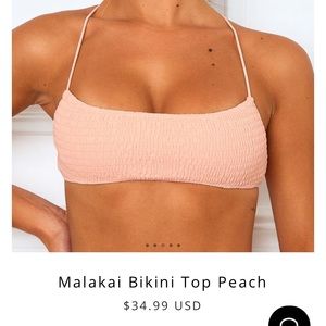 White Fox & Sarah’s Day Bikini Top NEW W/TAGS